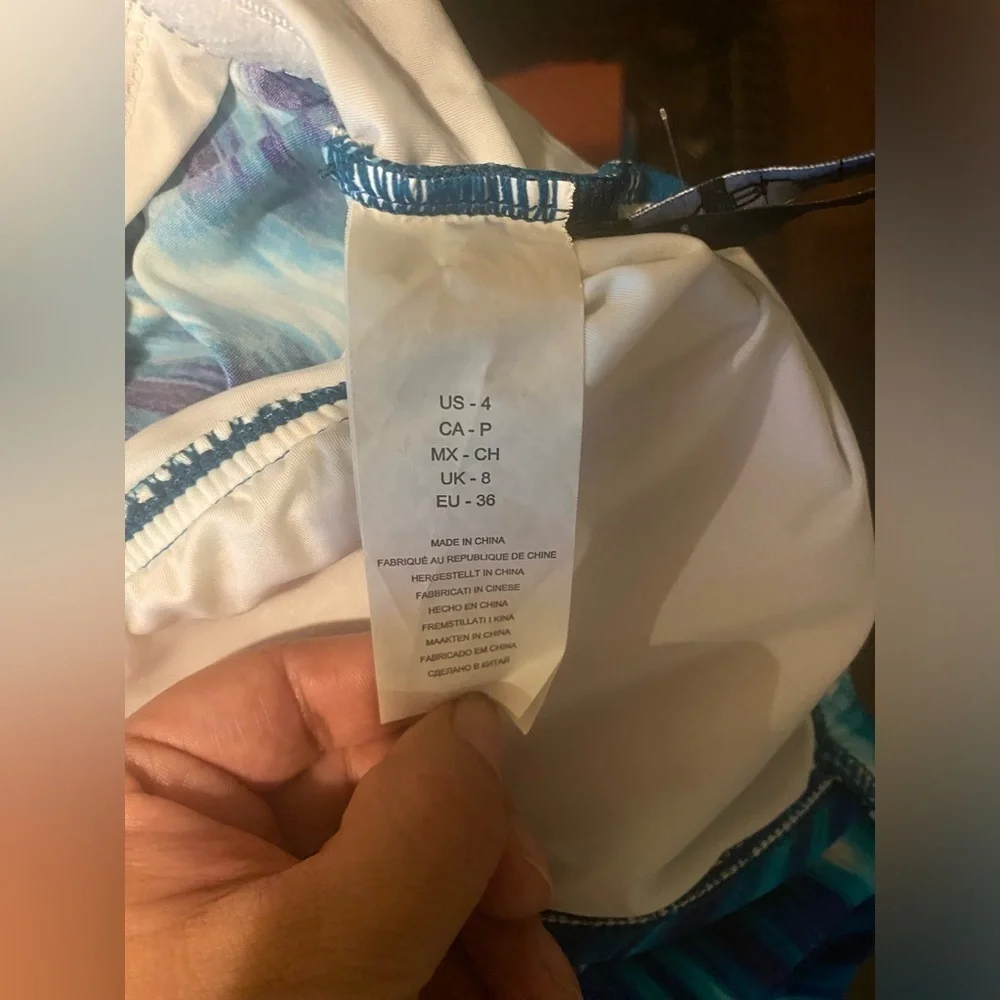 La Blanca swim top
